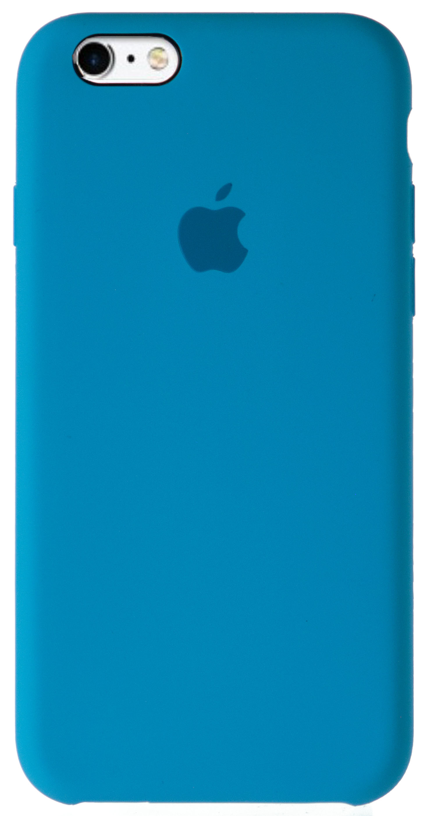 Чехол Silicone Case для iPhone 6/6s голубой в Тюмени